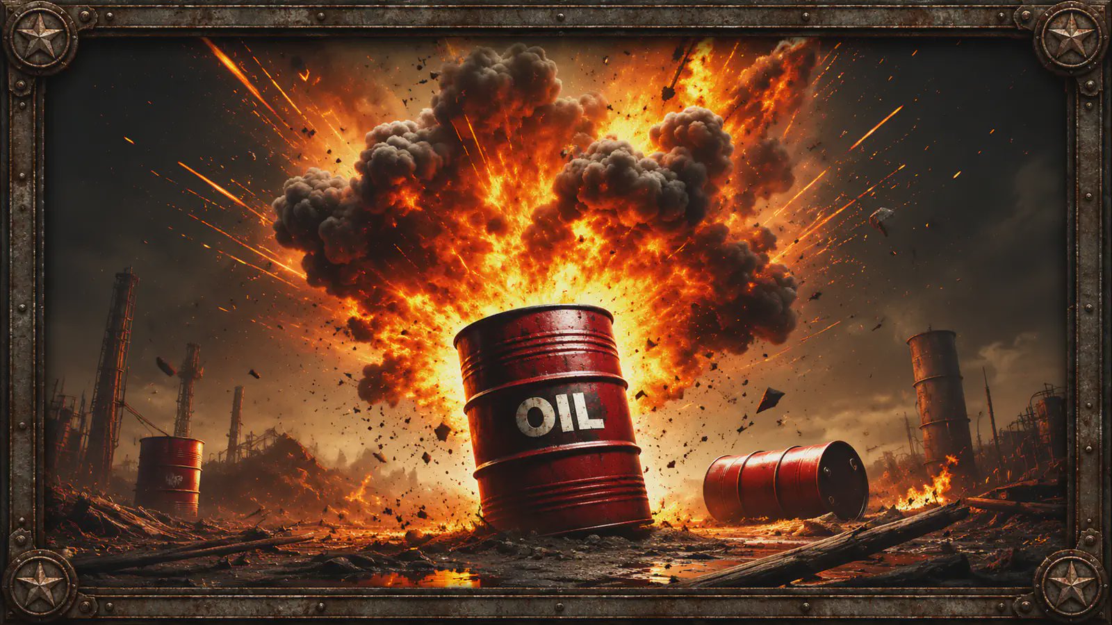 Exploding Oil Barrels: Just Because We Can