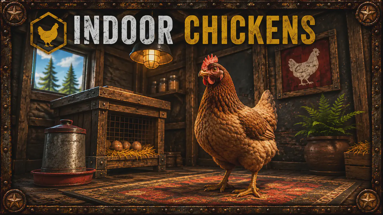 Indoor Chickens