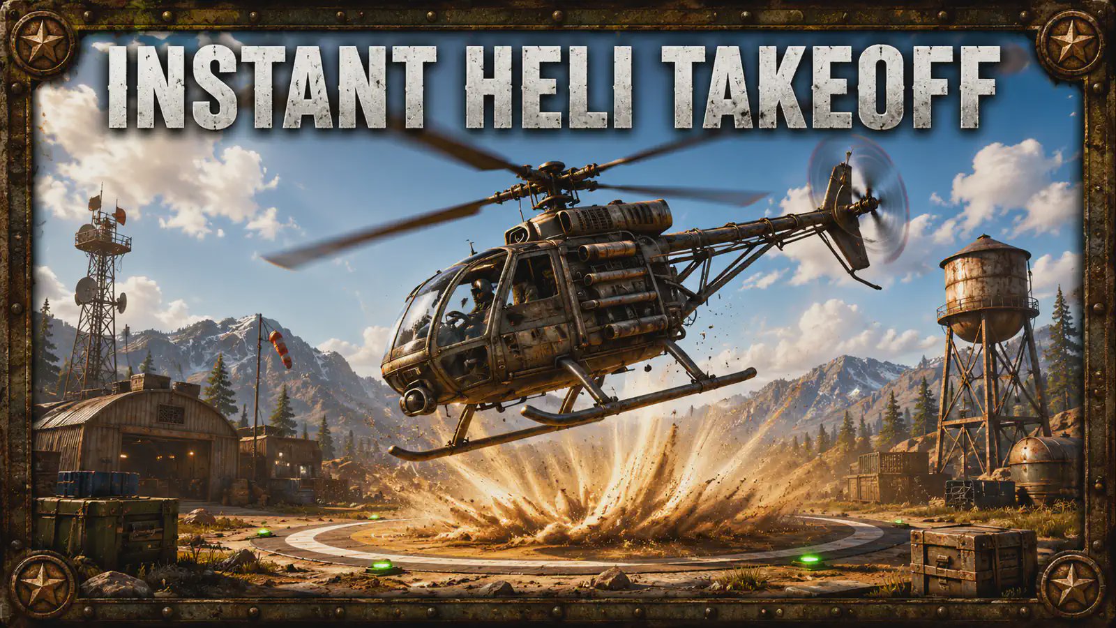 Helicopter Instant Takeoff