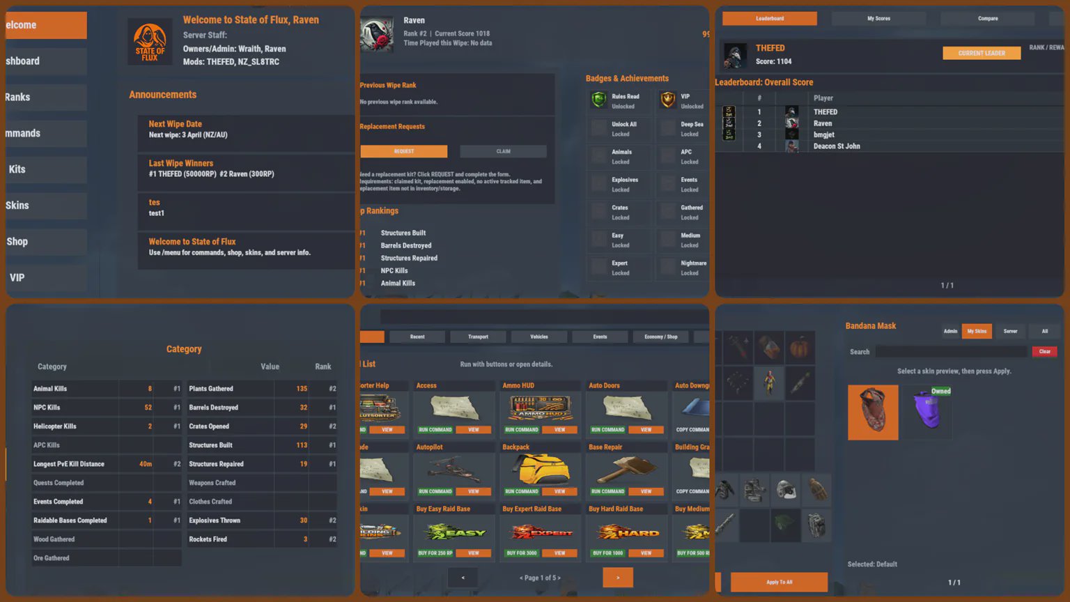 Menu UI