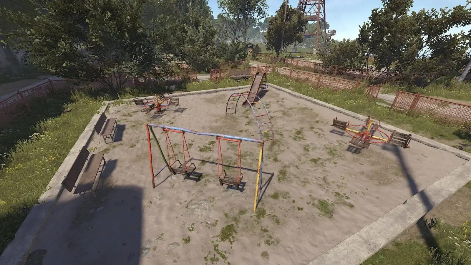 Apartment Complex playground