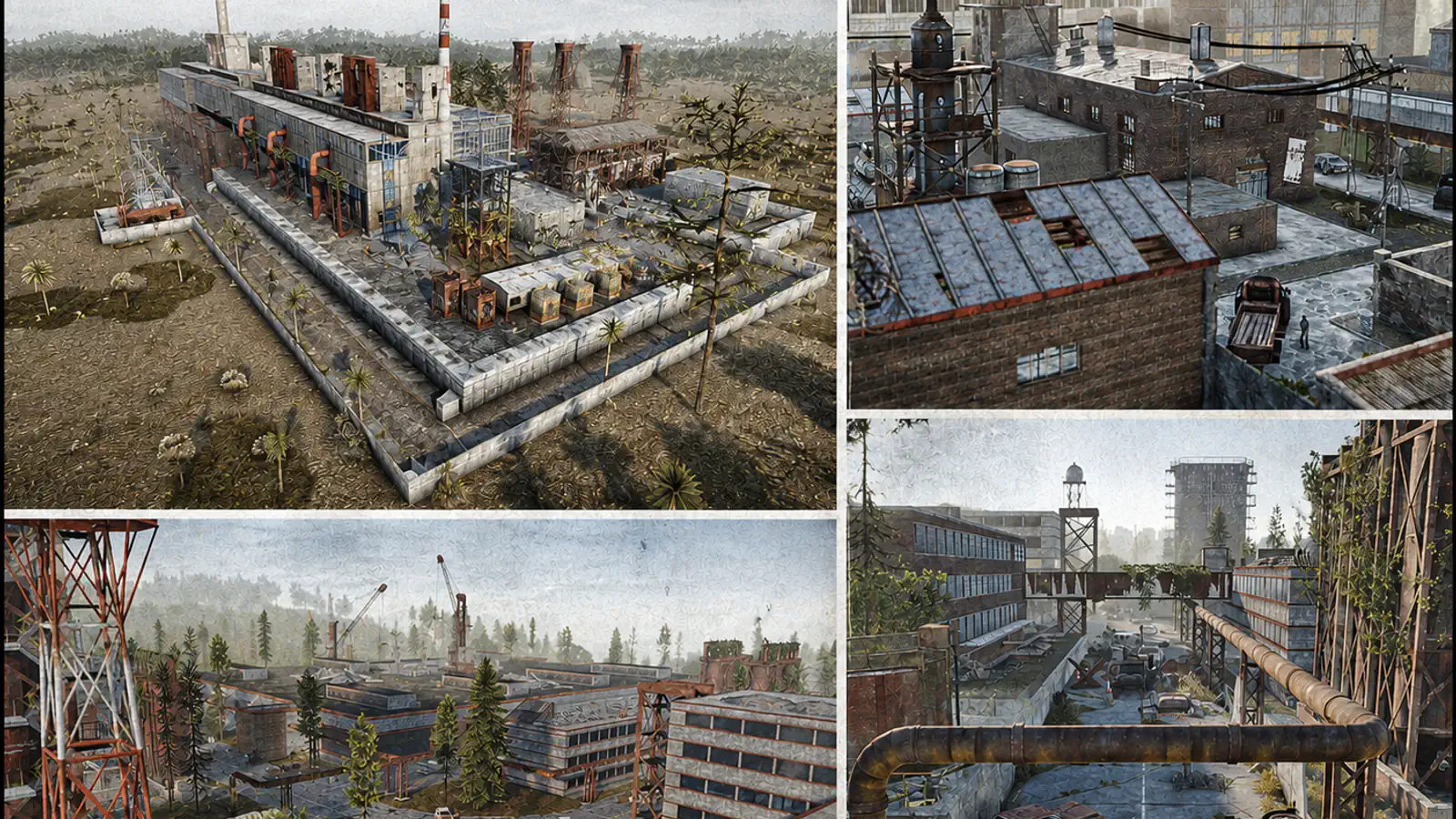 Industrial complexes inside the Zone