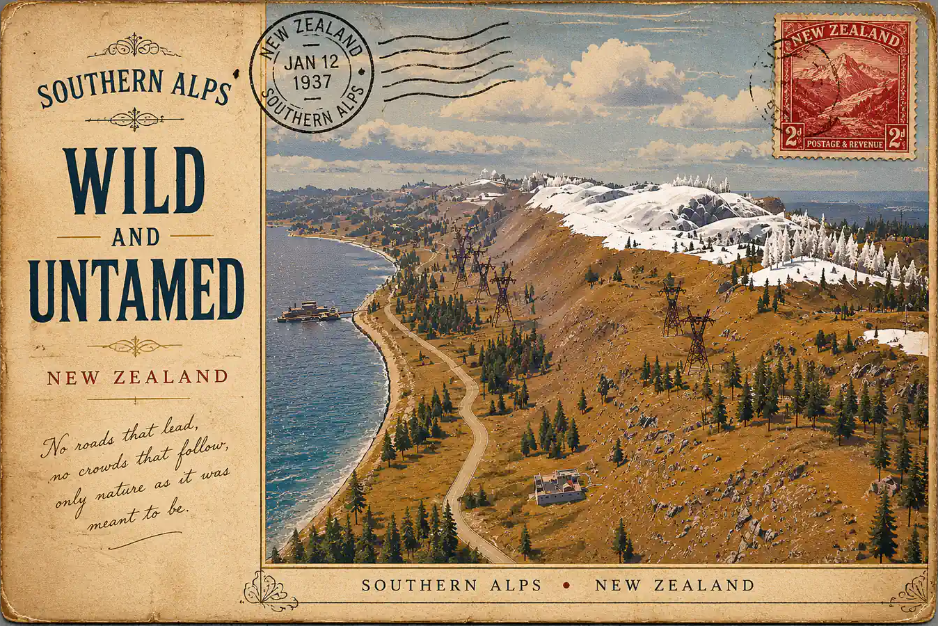 South Island mountains